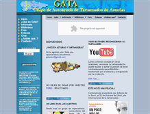 Tablet Screenshot of gatastur.com